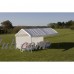 Max AP 10' x 20' White Canopy Enclosure Kit Fits 1-3/8" Frame   554794967